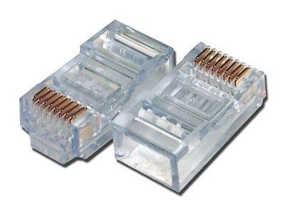 Jack RJ45 Jack Connector For UTP Ethernet Internet Cable by 2 pcs.