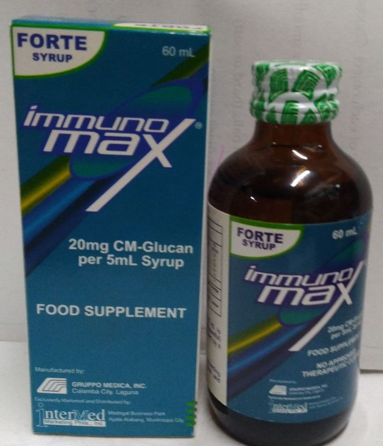 Immunomax Forte 60ml ( Buy 2bottles SAVE @P11.20 )