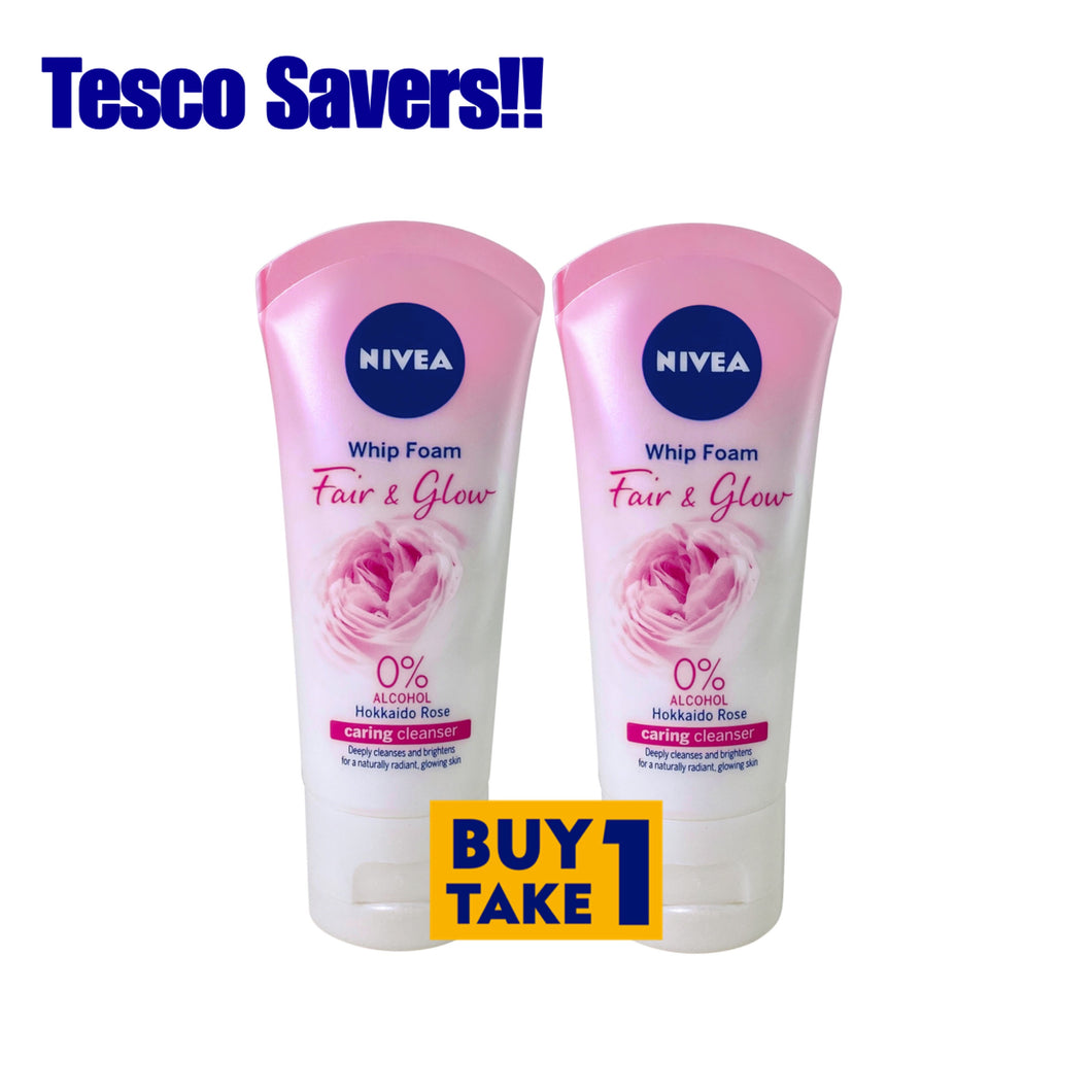 BUY 1+1 Nivea  Fair and Glow Hokkaido  Rose 50ML