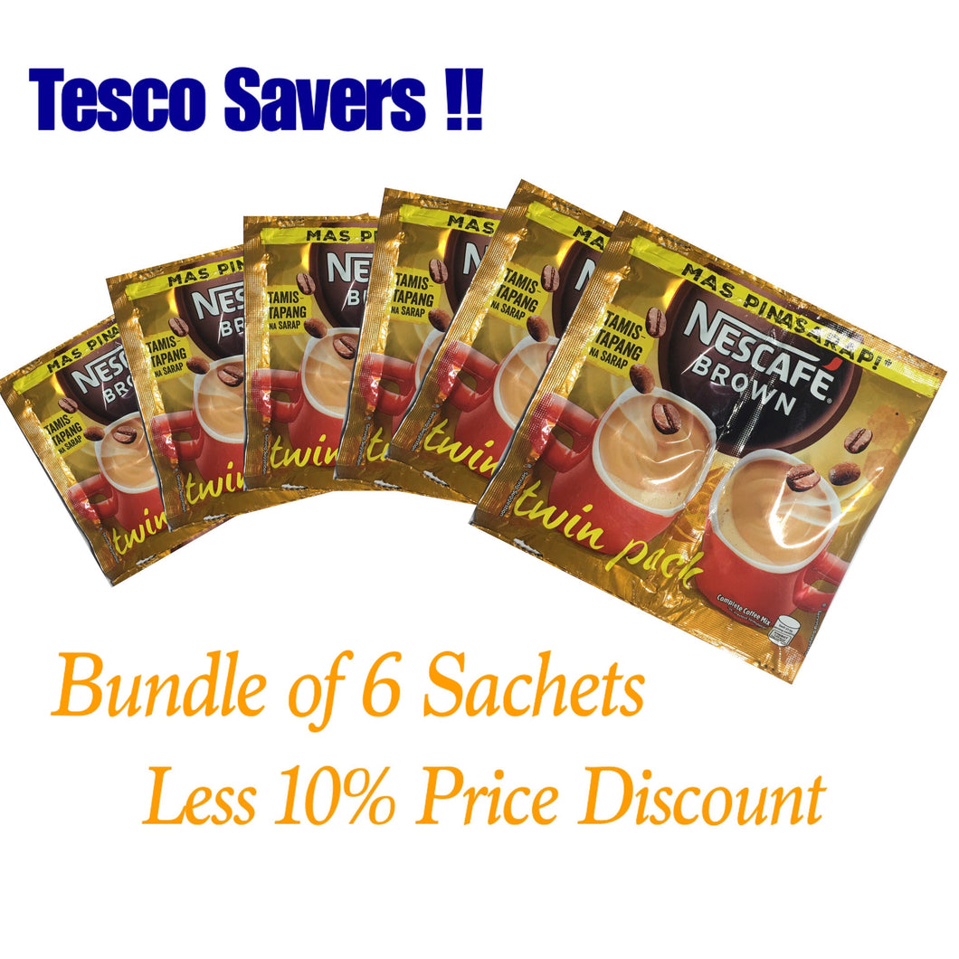 Nescafe Twin Pack (Bundles Of 6 Sachet Less 10% Price Discount)