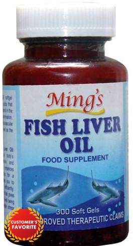 Ming's Fish Liver Oil Softgel ( BUY 1bottle SAVE @ P150.00 )