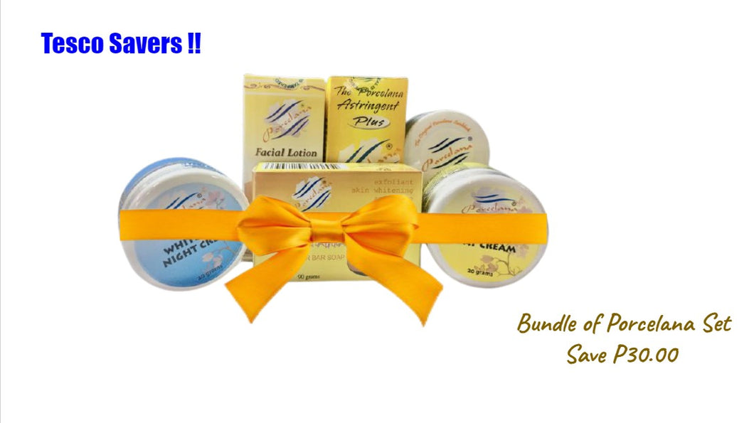 Bundle of Porcelana Set Save P30.00