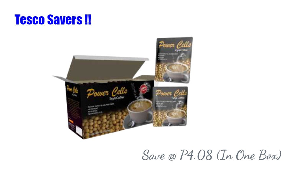 Power Cells Coffee Soya 23G 15'