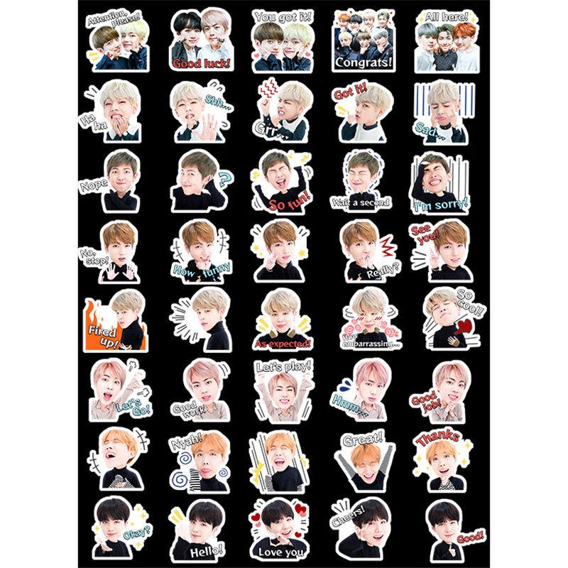 Sticker Kpop BTS