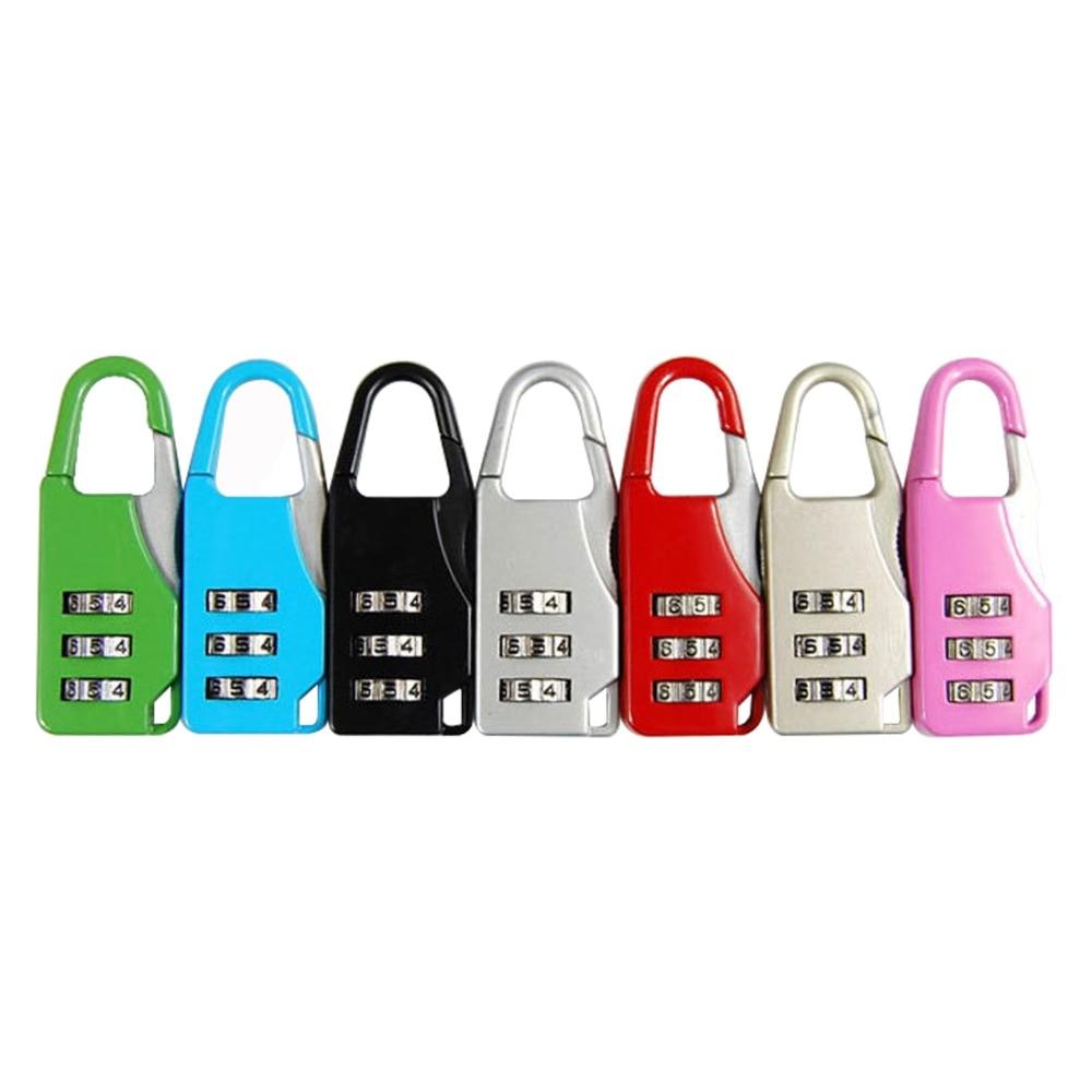 Lock 3 Digit Code Combination for Luggage/Suitcase Padlock